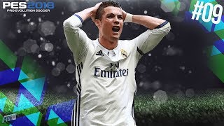 Rumo Ao Estrelato Pes 2018 09  Encaramos O Real Madrid [upl. by Mastat934]