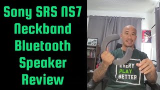 Sony SRS NS7 Neckband Speaker Review for Game Consoles PS5 Playstation Xbox [upl. by Gwyneth810]