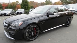 2014 MercedesBenz E63 AMG S 4Matic Start Up Exhaust Drive and In Depth Review [upl. by Krebs]