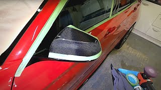 How to Polish out your wing mirrors properly [upl. by Asyle474]