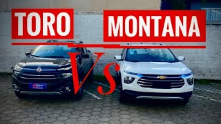 Fiat Toro vs Nova Montana comparativo Lado a Lado [upl. by Amelie]