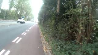 450 van brug naar molen in delft fietsen hier op YouTube kanaal Eomab ABJM [upl. by Esirehc]