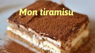 TIRAMISU  RECETTE FACILE ET RAPIDE [upl. by Mamie]