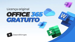 Microsoft Office 365  Licença Gratuita e original  Tutorial [upl. by Roxanne]