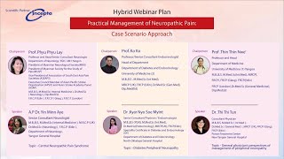 quotPractical Management of Neuropathic Pain  Case Scenario Approach quot [upl. by Arrekahs464]