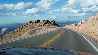 Driving down Pikes Peak [upl. by Nniw]