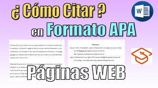 como citar paginas web en apa  generar referencias apa scribbr apa [upl. by Nowahs]