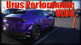 Lamborghini Urus Performante VLOG [upl. by Idurt613]