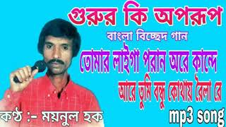 তোমার লাইগা পরাণ অরে কান্দে  Mainul Hoque [upl. by Akinehs]