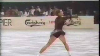 Katarina Witt GDR  1983 World Figure Skating Championships Ladies Long Program [upl. by Goldshell]