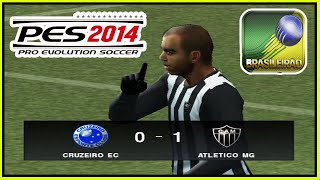 ACHEI O PES 2014 DE COM BRASILEIRÃO PARA PS2 [upl. by Ydak]