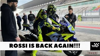 Valentino Rossi SMOKED Bastianini and VR46 Academy Riders at WSBKMotoGP Portimao Test 😱 [upl. by Kial]