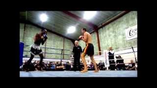 Israel Adesanya VS Wayne Condon  NZ Muay Thai [upl. by Eenor554]