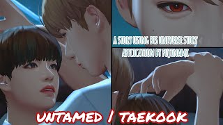 Untamed  TaeKook 1428 Vampire  BTS Universe Story Game [upl. by Ave547]