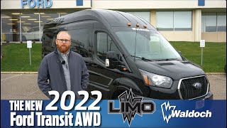 Luxury Limo Van Waldoch Galaxy Van  New 2022 Ford Transit350  Bloomington  Mpls  St Paul  MN [upl. by Sirapal]