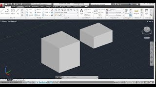 Combine Two Objects  AutoCAD [upl. by Nylavad6]