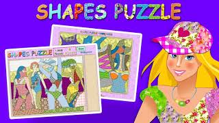 Make patchwork puzzles in a cute game Shapes Puzzle Jigsaw amp Mosaic [upl. by Neisa]