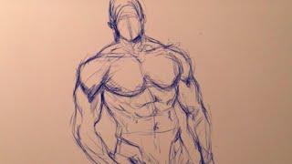 MINITUTORIAL VELOCE DISEGNARE IL BUSTO ANATOMIAPRATICO 2 MINUTI [upl. by Bradwell]