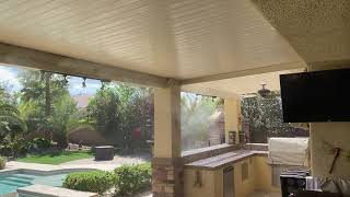 Misting System Review from Las Vegas Homeowner [upl. by Casilde]