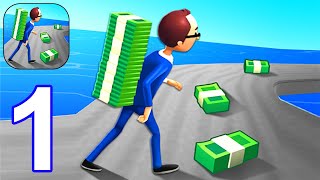 Investment Run  Gameplay Walkthrough Part 1 Level 1  12 How To Invest Android iOS [upl. by Ahmad]