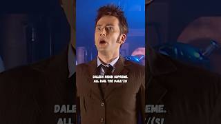 The TARDIS is like a wooden door in front of the Daleksmovie shorts [upl. by Tacy]