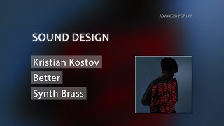 Serum TutorialHow to Remake Kristian Kostov  Better Synth Brass Sound [upl. by Fuller]