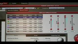 Settings on the Universal Laser [upl. by Edalb]