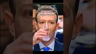 Mark Zuckerberg drinking water meme [upl. by Suter]