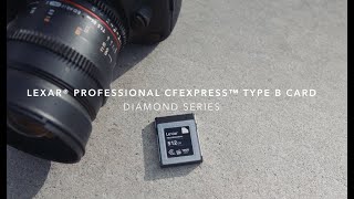 Lexar® Professional CFexpress™ Type B Card DIAMOND Series [upl. by Barton]