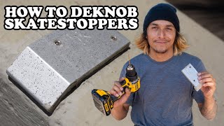 HOW TO REMOVE SKATE STOPPERS THIS WORKS [upl. by Marilyn]