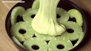 Gâteau à l’ananas magique la recette facile [upl. by Einnok]