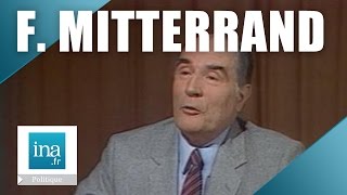 François Mitterrand  quotvous êtes lhomme du passifquot  Archive INA [upl. by Esmond]