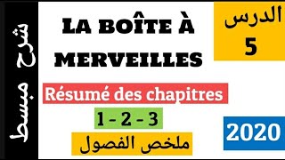 Le résumé des chapitres  1 2 et 3 de la Boîte à Merveilles  ملخص الفصول [upl. by Anzovin]