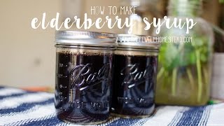 How to Make Elderberry Syrup [upl. by Roswell]