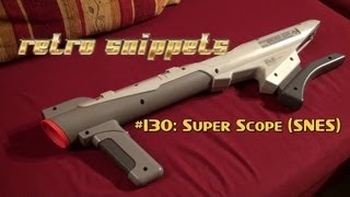 Retro Snippets 130 Super Scope SNES [upl. by Nereen701]