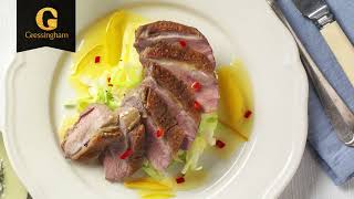 Duck breast with a tangy orange sauce [upl. by Adlemy]