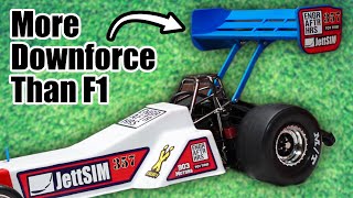 F1 Car vs Dragster  the Downforce Showdown [upl. by Akinit]