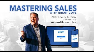 Mastering Sales with Brent Gove 10 September 2024 [upl. by Josephson]