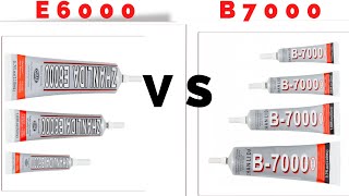 DIFFERENCE BETWEEN E6000 AND B7000 GLUE [upl. by Lamond]