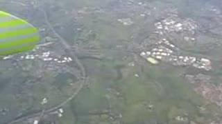 Takeoff from Leeds Bradford Airport amp Views over Yorkshire [upl. by Akkeber]