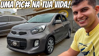 Kia Picanto EX 10 Automático 2016  É pequeno mas tem consumo de carro grande [upl. by Reidid]