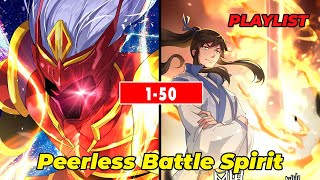 Peerless Battle Spirit  1  50  MANHUA  READING MANHUA PLAYLIST [upl. by Bresee]