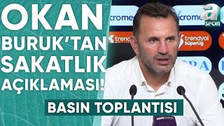 Adana Demirspor 15 Galatasaray Okan Buruk Maç Sonu Basın Toplantısı  A Spor  01092024 [upl. by Quick3]