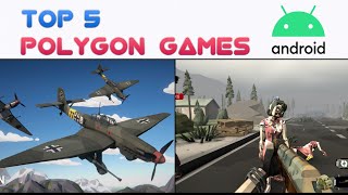 Top 5  Polygon Games Android [upl. by Nysila75]