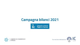 Campagna Bilanci 2021  DIRE [upl. by Yelnik]