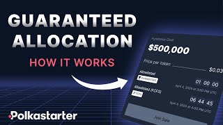 Polkastarter sales are now accessible for everyone  Learn with Polkastarter [upl. by Elleynod]