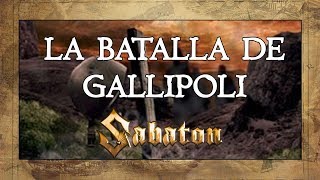 Sabaton  Cliffs Of Gallipoli  Explicación histórica de la batalla  Migueldelys [upl. by Ellary381]