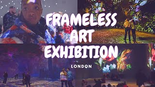 Frameless Art Exhibition London  Dolly’sworld🌍 [upl. by Renba787]