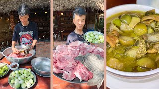 Delicious Beef Tripe cooking by country chef  Cooking with chef Ny [upl. by Adnanref542]