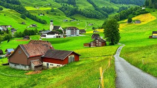 Switzerland  Relaxing walk in the most beautiful places in Appenzellerland  Swiss countryside [upl. by Dobson430]